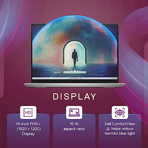 Dell Inspiron 5430 Laptop, 13th Gen Intel Core i5-1335U Processor/8GB/1TB SSD/14.0" (35.56cm) FHD+ Display/Backlit Keyboard/Windows 11 + MSO'21/15 Month McAfee/Platinum Silver/Thin & Light-1.59kg