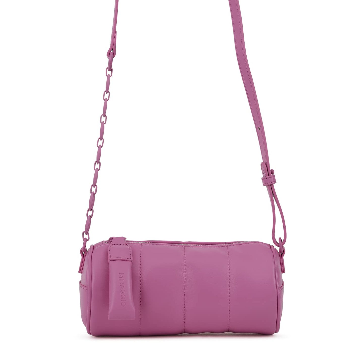 Miraggio Esme Pink Women's Quilted Sling Bag