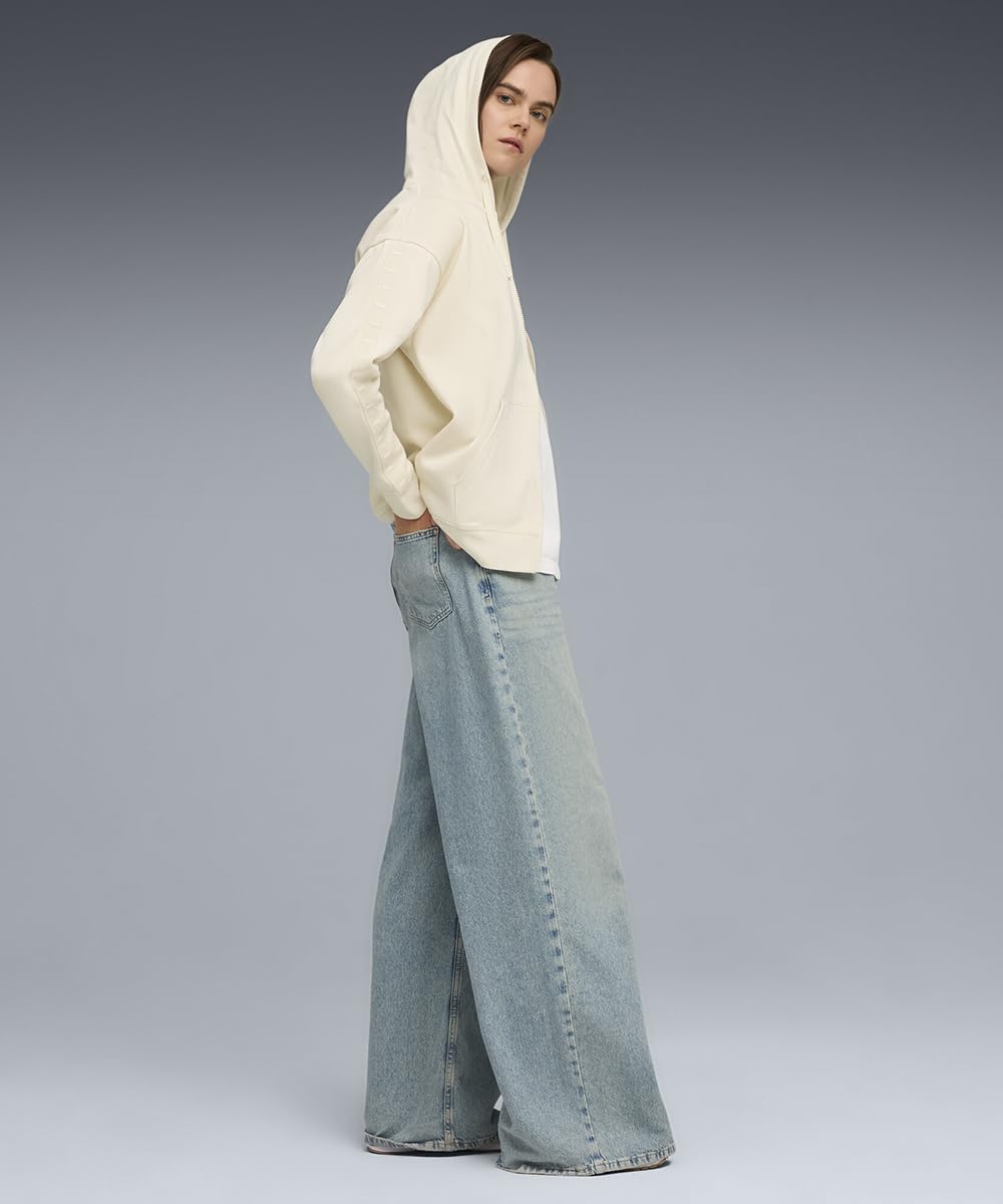 Puma Women's A-Line Coat (688097_Alpine Snow