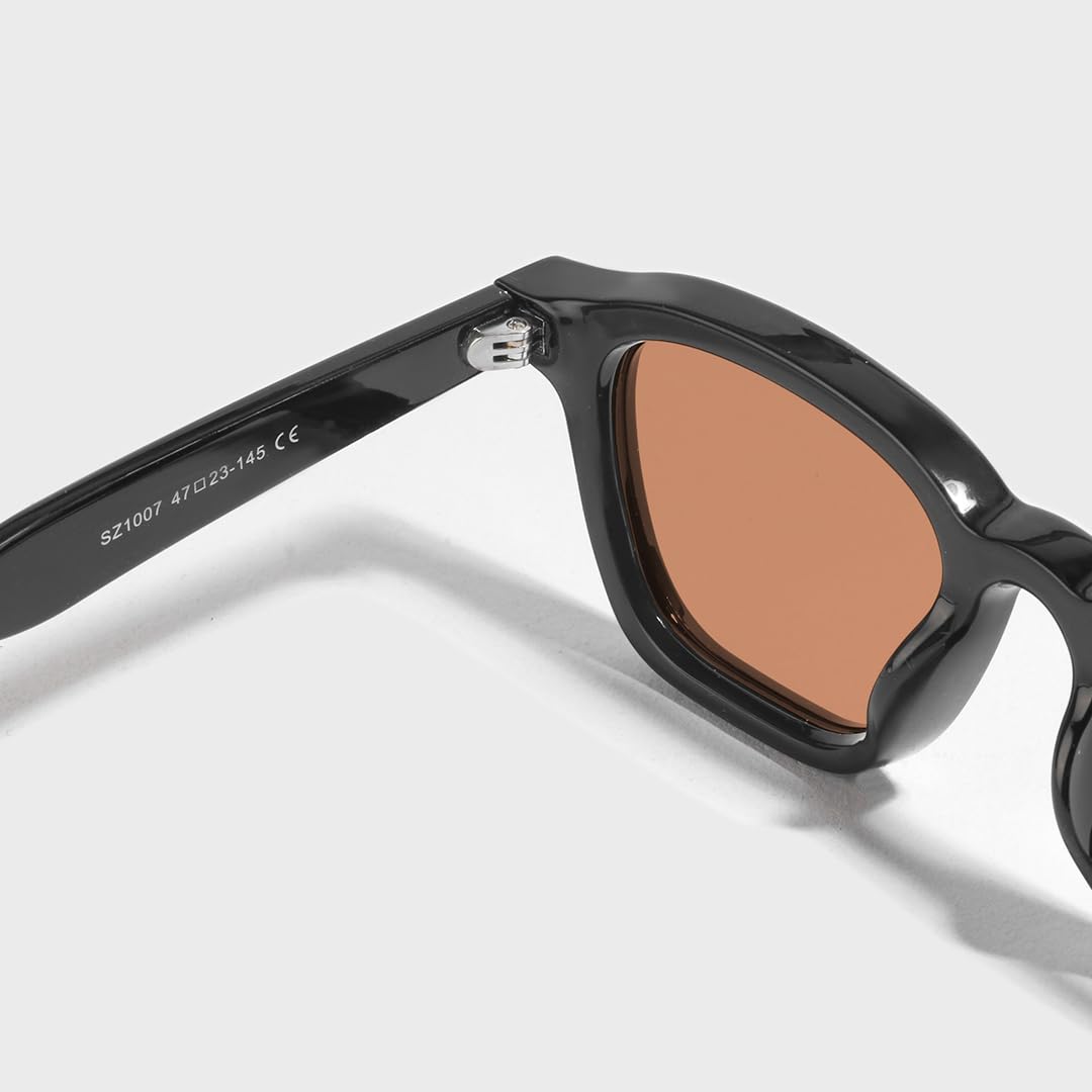 SAM AND MARSHALL DARIO Sunglasses I 400% UV Protection I Polycarbonate I Square Shape I Unisex