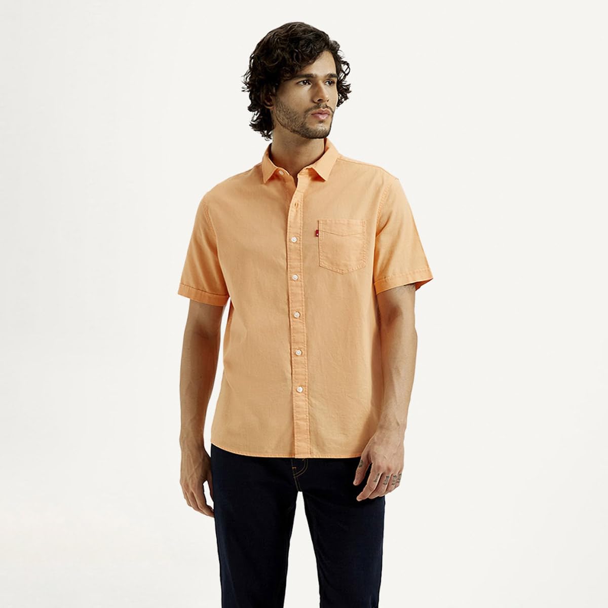 Levi's Men's Regular Fit Shirt (0036O-0022_Multi XS)