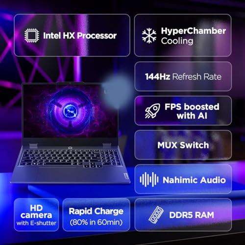 Lenovo LOQ 12Th Gen Intel Core I5-12450HX | NVIDIA RTX 2050 4GB (12GB RAM/512GB SSD/15.6 Inches (39.6Cm)/144Hz/Windows 11/100% Srgb/3 Month Game Pass/1Yr ADP Free/Grey/2.4Kg),83GS008VIN Gaming Laptop