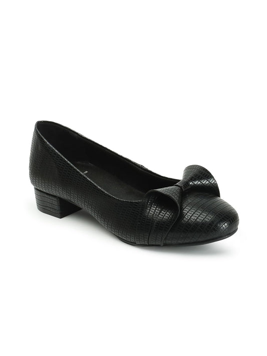Carlton London Women's Slip On Pumps Colour-Black, Size-UK 6