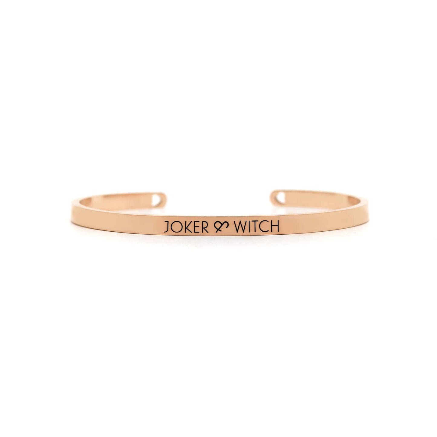 Joker & Witch Stainless Steel Dandelion Rosegold Analogue Watch Bracelet Stack For Women's