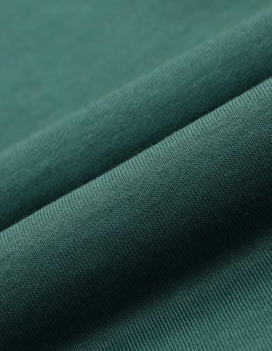U.S. POLO ASSN. Mens Solid Full Sleeve Front Closed Hoddie Sweatshirts (UDSWSS0129_Dk. Green_S)