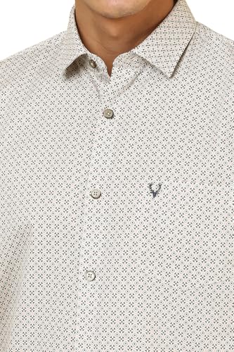 Allen Solly Men Multicolor Print Half Sleeves Casual Shirt Multicolour
