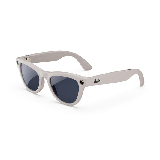 Ray-Ban | Meta Skyler (Gen 1) Shiny Chalky Grey, Transitions® Sapphire Lenses