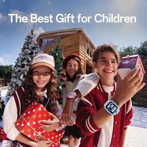 imoo Watch Phone Z3, 4G Smart Watch for Kids with Real-Time HD Video & Phone Call, Smart Watch for Girls with Real-Time GPS Location, Smartwatch for Boys with IPX8 Waterproof (Blue)