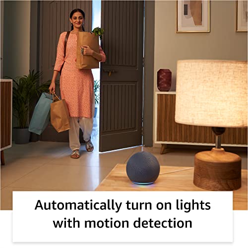 Certified Refurbished Echo Dot (5th Gen) | Smart speaker with Bigger sound, Motion Detection, Temperature Sensor, Alexa and Bluetooth| Black