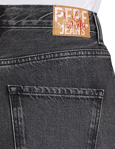 Pepe Jeans Women's Regular Jeans (PL203600R_Black Used_26)