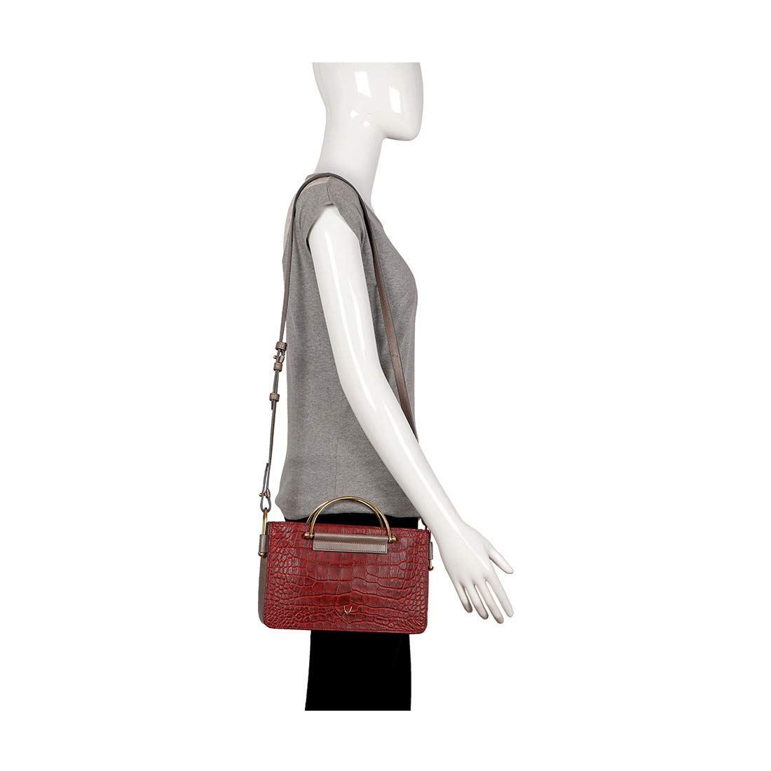 Hidesign Women's Sling Bag (Red)