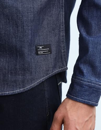 Flying Machine Solid Slim Fit Shirt