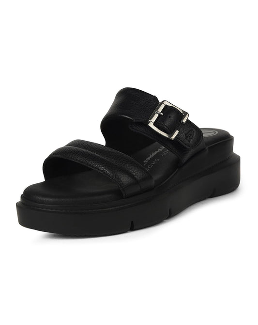 Hush Puppies Casual mule wedge heel sandals for Women