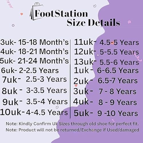 TrendStation:- Girls Glitter Bellies with Adjustable Straps, Shinny Sparkle, Casual Sandals | 1 to 10 Years (Refer size chart in images carefully) (Black, UK Footwear Size System, Little Kid, Age Range, Medium, 3.5 Years, 4 Years)