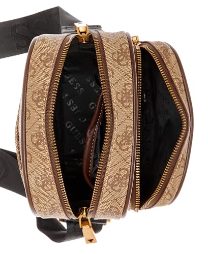 GUESS Keith Camera Bag, Latte, Small, Keith Camera Bag