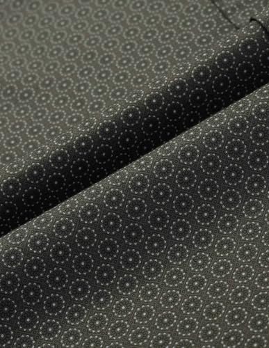 Arrow Sports Men's Geometric Regular Fit Shirt (ASAJSH1738_Olive