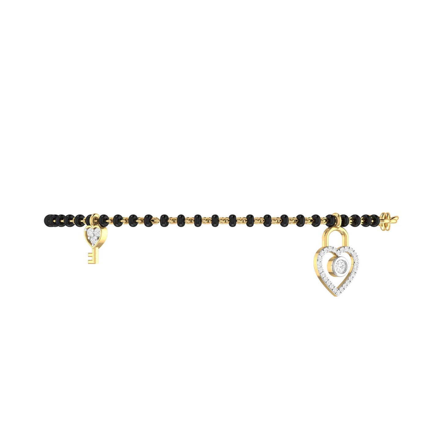 PC Jeweller 18k (750) Yellow Gold and Diamond Bracelet for Women