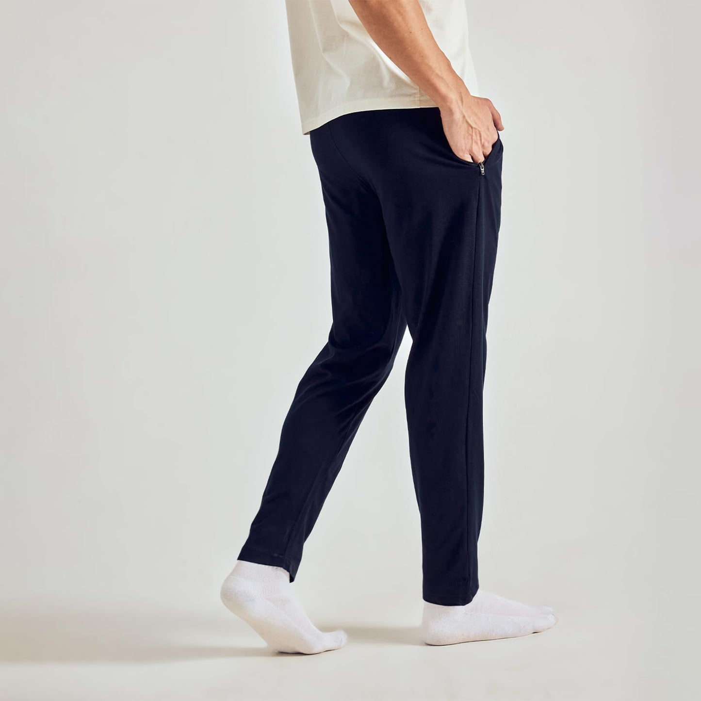 Pepe Jeans Innerwear Men's Solid Cotton Lounge Bottom Navy