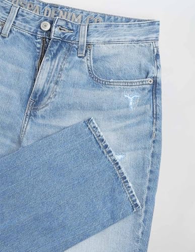 U.S. Polo Assn. Denim Co. Men's Shawn Relaxed Fit Blue Jeans (UDJEN1987_Blue_34)