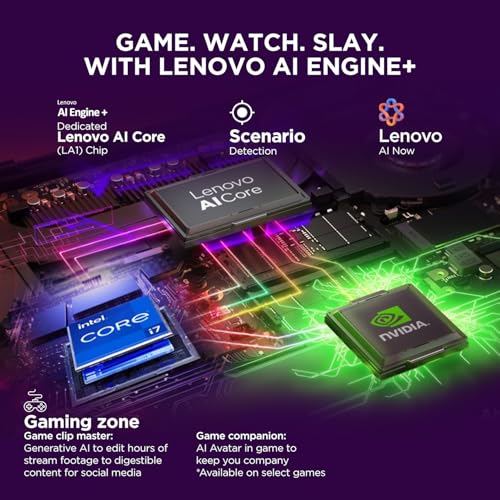 Lenovo LOQ 2025 Intel Core i7-13645HX| NVIDIA RTX 5050 8GB (16GB RAM/1TB SSD/144Hz Refresh Rate/440 AI TOPS/15.6" (39.6cm)/Windows 11/Office 2024/3 Mon.Game Pass/Grey/2.4Kg), 83JE019XIN