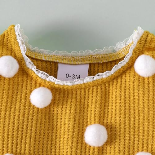 Hopscotch Baby Girls Floral Print Short Sleeves Mustard Bodysuits For Ages (12-18 Months)
