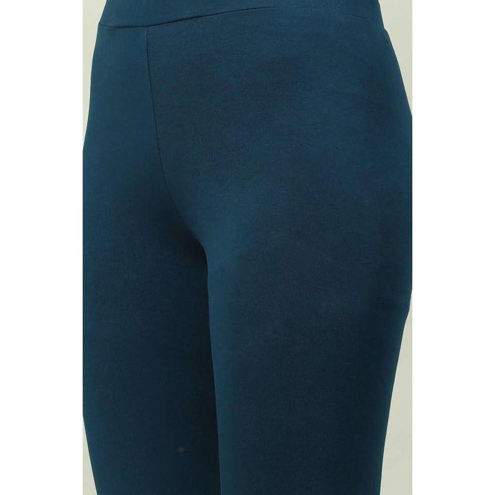 Biba WOMEN PRINTED FITTED SALWAR KURTA DUPATTA(SKDASSORTED8351_TEAL_38)