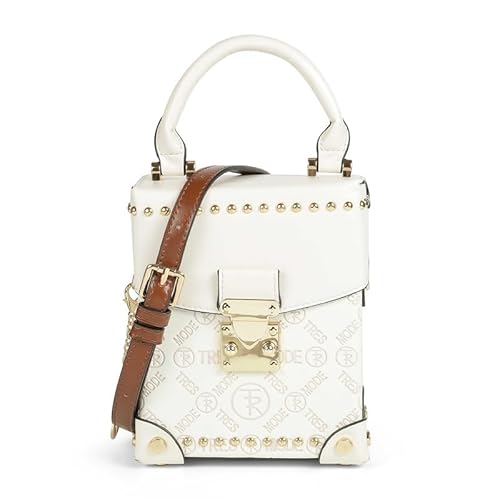 tresmode INKA White Women Vegan Leather Sling Bag
