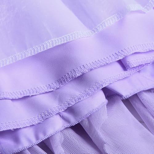Hopscotch Girls Purple Sleeveless Sequin Embellished Dress for Age (12-24 Months)