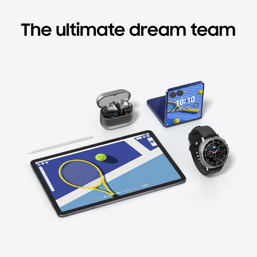 Samsung Galaxy Tab S11 with AI, S Pen in-Box, 27.8 cm (11 inch) Dynamic AMOLED 2X Display, 12 GB RAM, 256 GB Storage, Wi-Fi Tablet, Silver