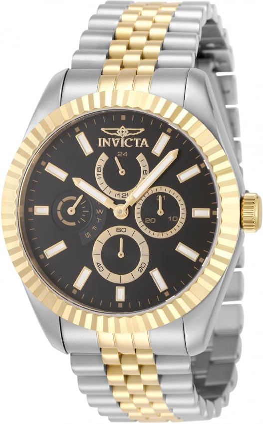 Invicta Specialty Quartz Black Dial Analog Watch for - Men 49537