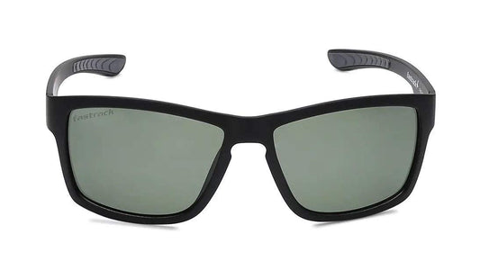 Fastrack Green Square Polarised Sunglasses for Men