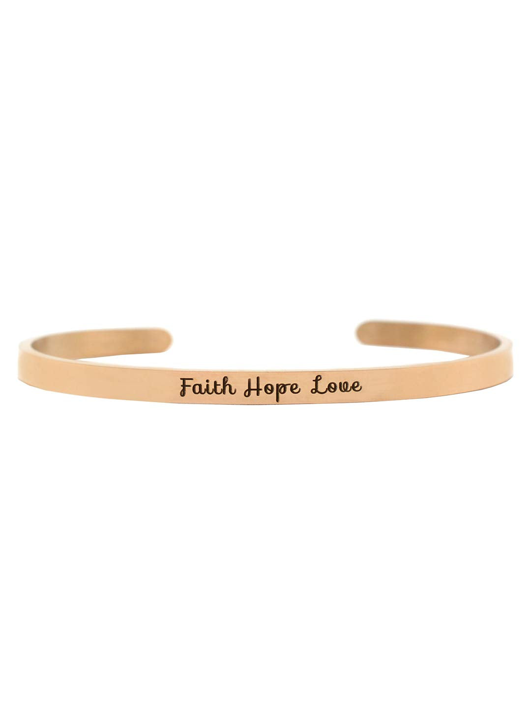 Joker & Witch Stainless Steel Fairy Light Rosegold Analogue Watch Bracelet Stack For Women, Black Dial, Rose Gold Band