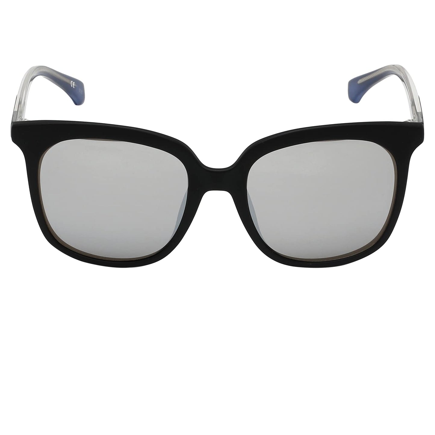 Calvin Klein Jeans Mirrored Square Women Sunglasses - (CKJ 826AF 002 55 S |55| Grey Color Lens)