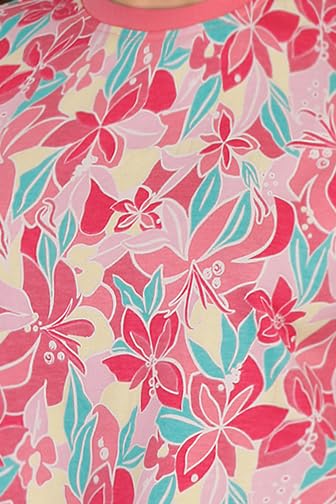 Allen Solly Girl's Regular Fit T-Shirt (AGKCERGFR34980_Pink