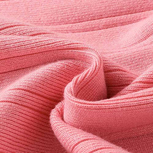 Hopscotch Girls Pink Full Sleeves Bow Applique Dress for Age (18-24 Months)