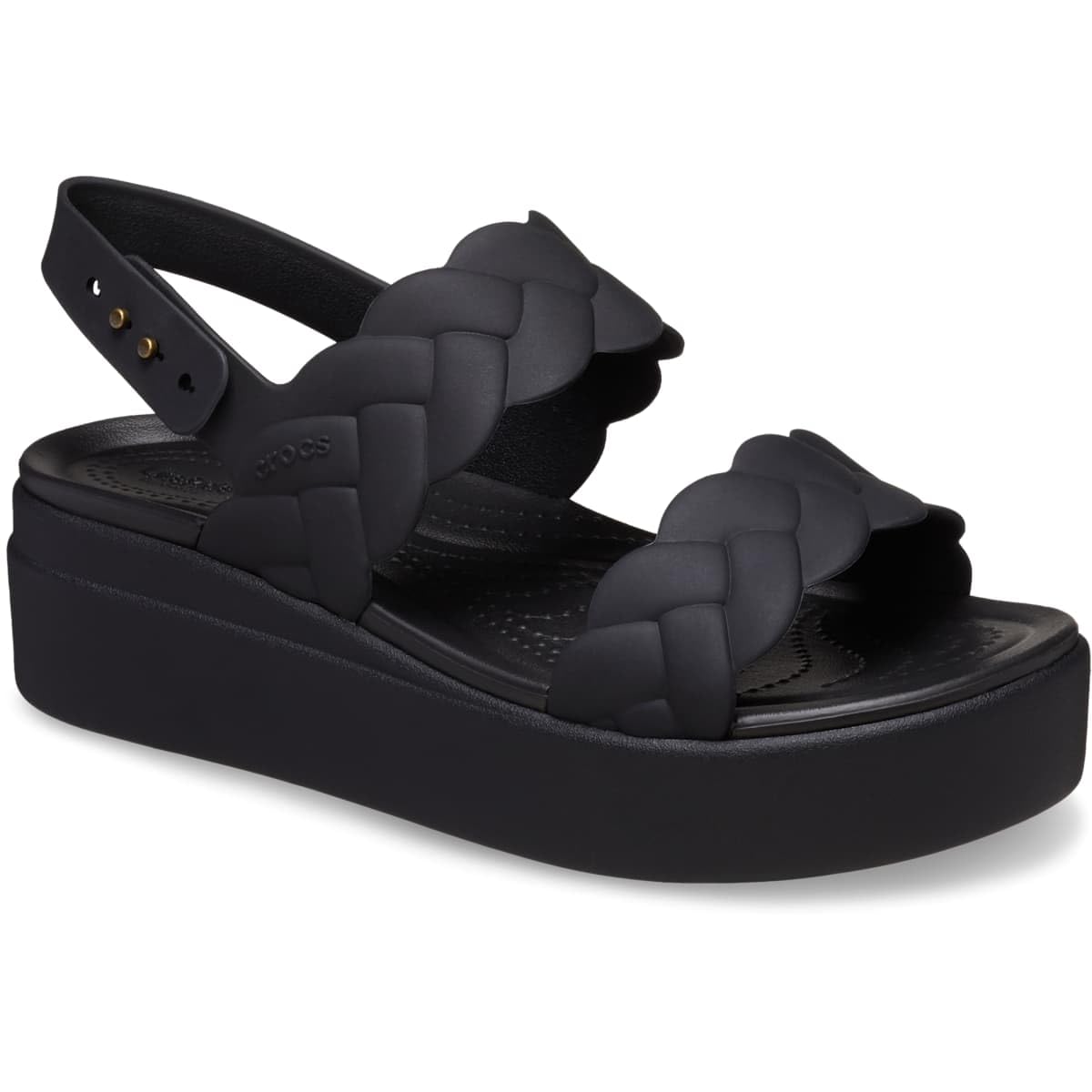 Crocs Brooklyn Woven Upper LW Blk/Blk Sandal