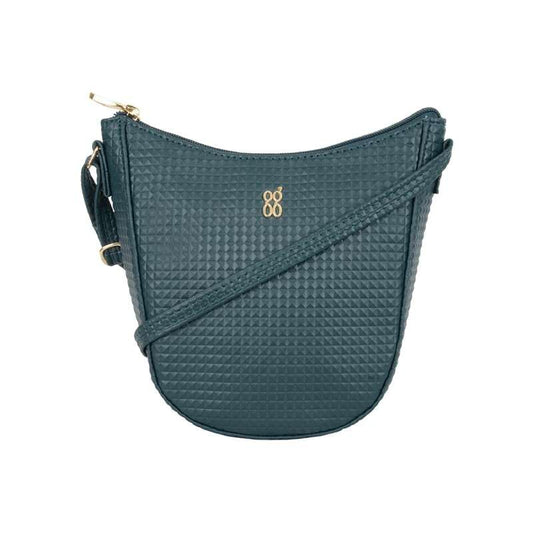 Baggit Women Green Saddle Sling Bag Xs Size | Ladies Stylish Casual Cross Body Purse Handbag