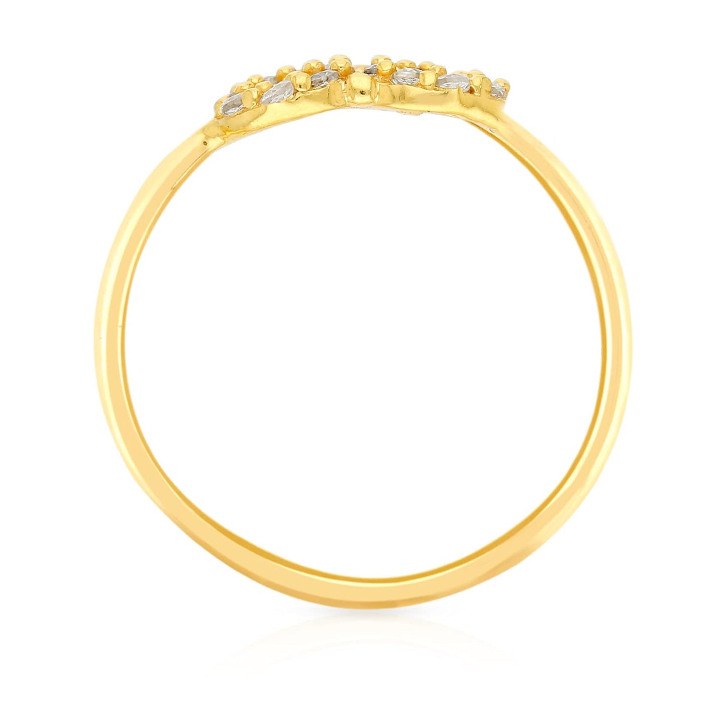 Malabar Gold & Diamonds Gold Ring for Women 22k | Pure Gold 22kt (916) BIS Hallmark Certified Finger Ring for Birthday, Engagement, Anniversary & Festive Gift