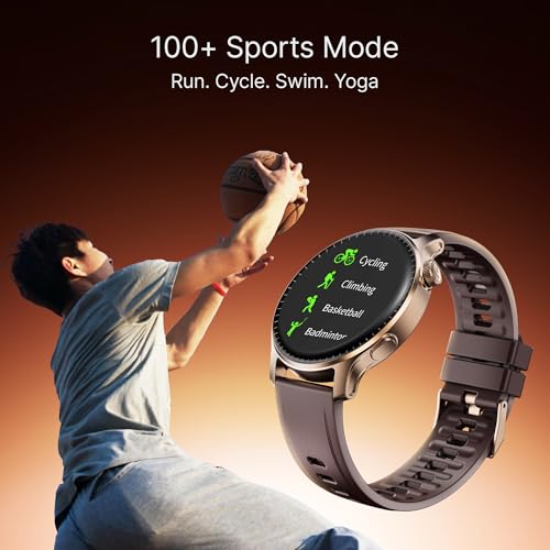 boAt Ultima Prime smartwatch with 1.43” AMOLED Display, AOD, Personalized Fitness Nudges, Functional Crown,100+ Sports Modes, Create Your Own Watchface, smartwatch for man and Woman (Royal Berry)