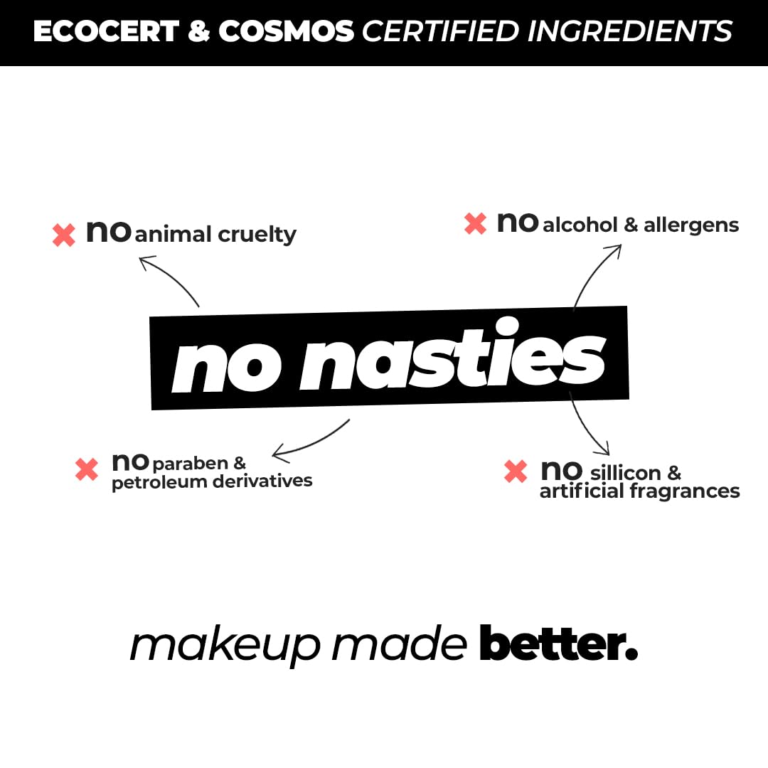 Ruby's Organics Mini Metallic Liquid Eyeshadow for Women- Eye Makeup, Smooth Glide Insta Dry Formula, Smudge proof, Waterproof, Long Lasting and Highly Pigmented, Paraben Free, Vegan - Aurus, 3ml