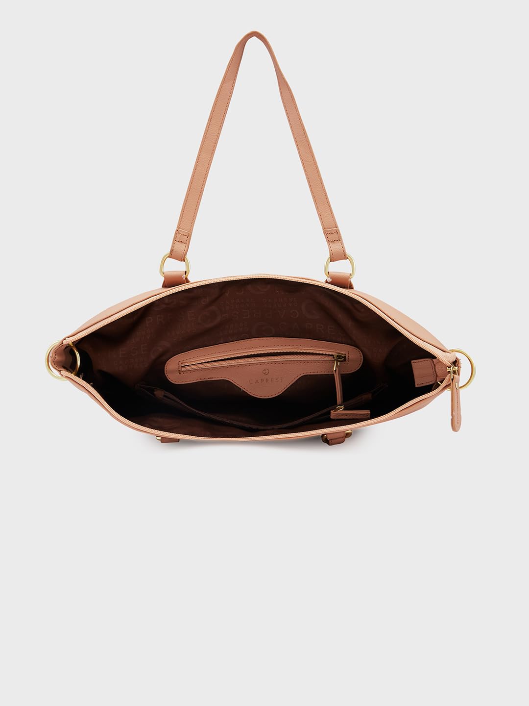 Caprese Amelia Satchel Handbag for Women Shoulder Bag with Multiple Pockets| Trendy and Functional Spacious Design Ideal for Work Everyday Outings and Travel