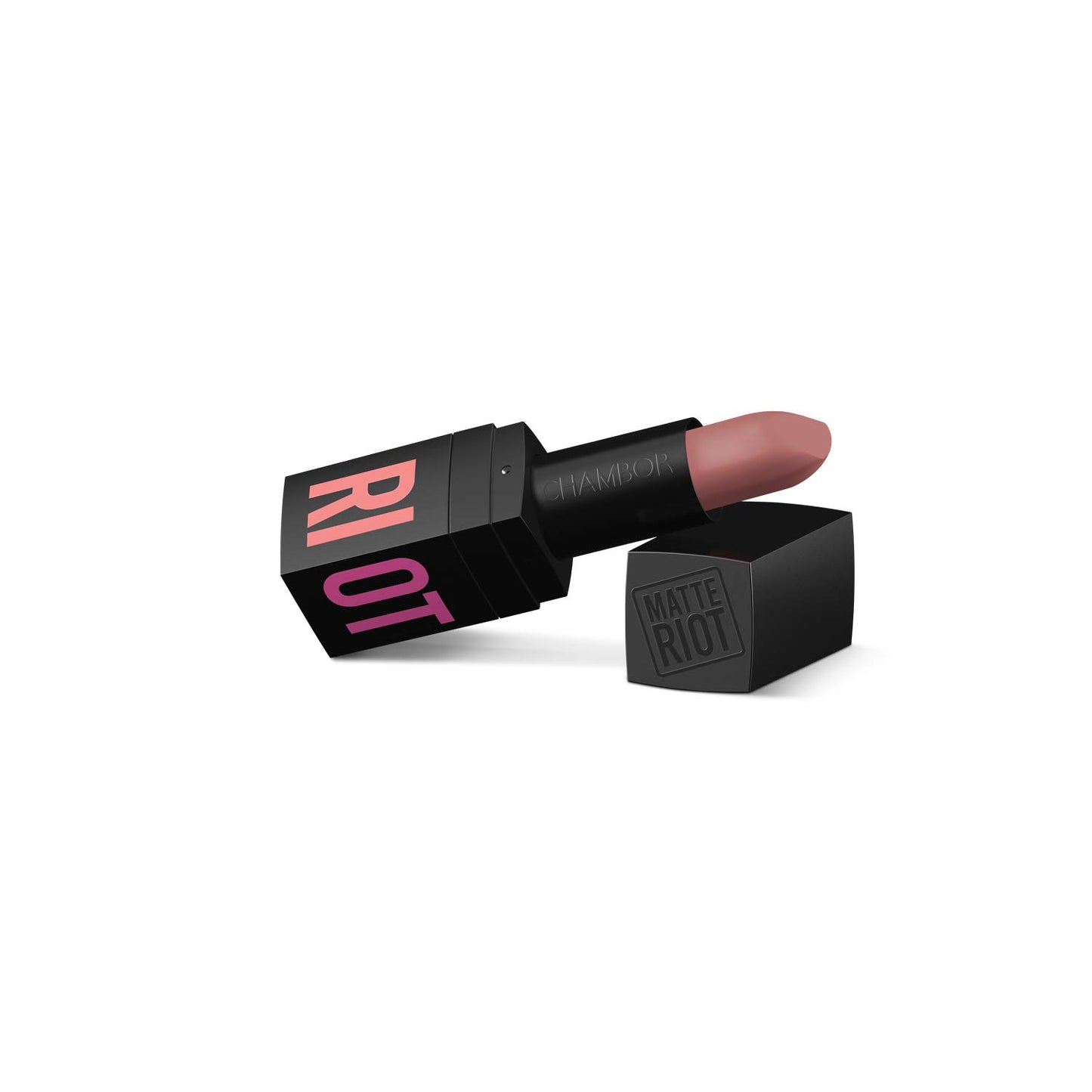 CHAMBOR Matte Lipstick Riot # 256 - Sunset Rust, Sunset Rust, 4.5 g, Matte Finish