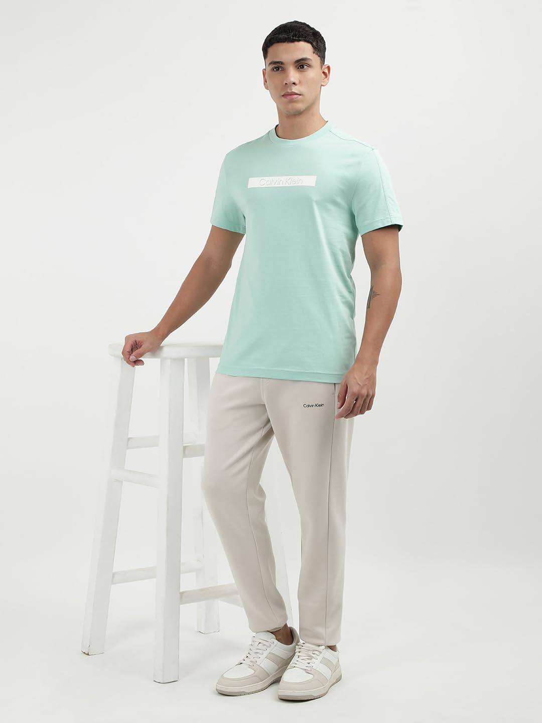 Calvin Klein Jeans Department2185 Regular Fit T Shirt (K10K113110LHH_Lichen XXL)