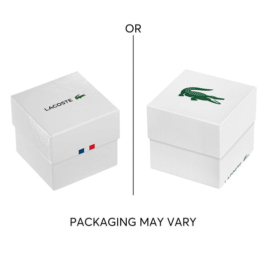 Lacoste Ottawa Qtz Basic White Round Dial Men's Watch|Leather Material|Multi Color Band - 2011273