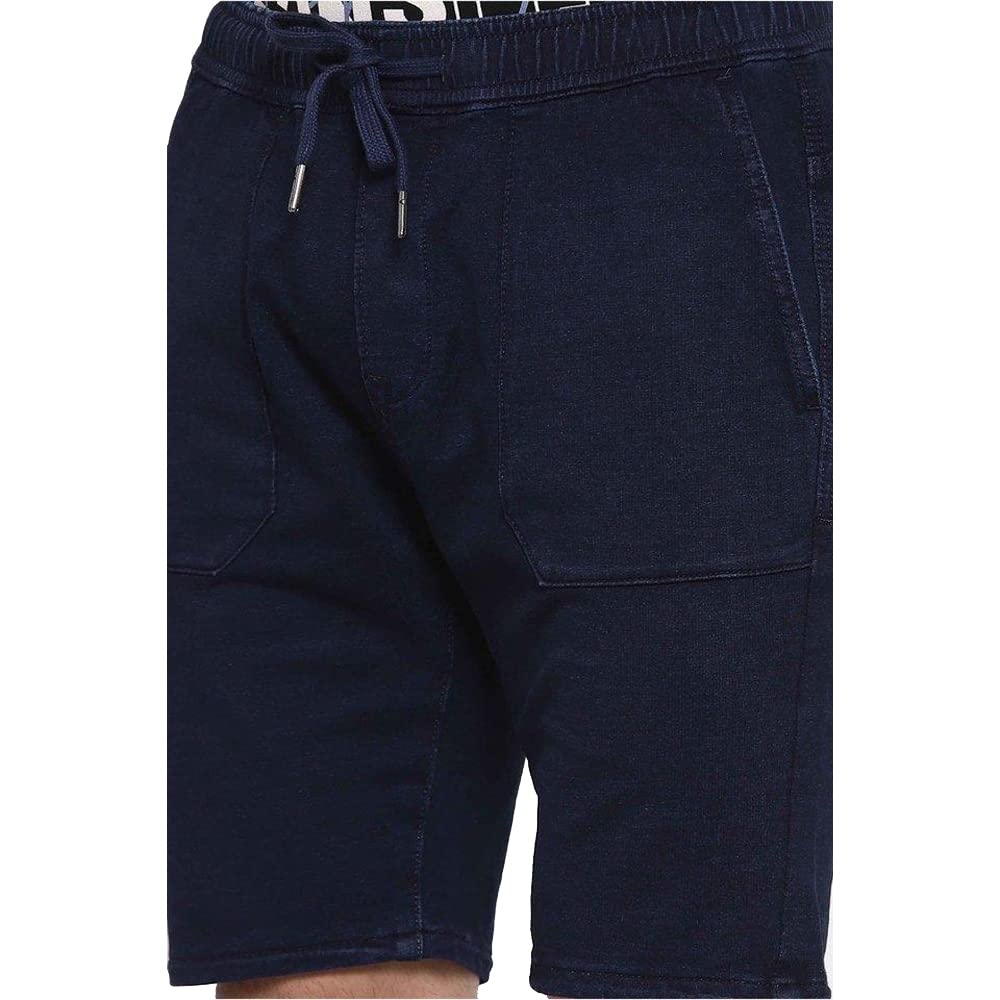 Pepe Jeans Men's Chino Shorts (PM800875G6000036_Dark Blue_2XL)