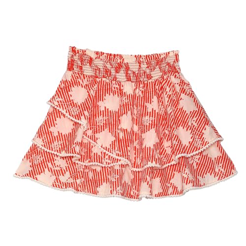 BIBA Girls Printed Kid(KWBEADED BRIGHTS5691_RED_5)
