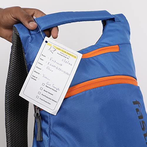 Fastrack Women's Blue Backpack-Regular (F22MBPP0089BL1)