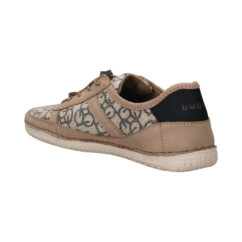 Bugatti Bimini Beige & Sand Men's Sticthed Sneakers - UK 7