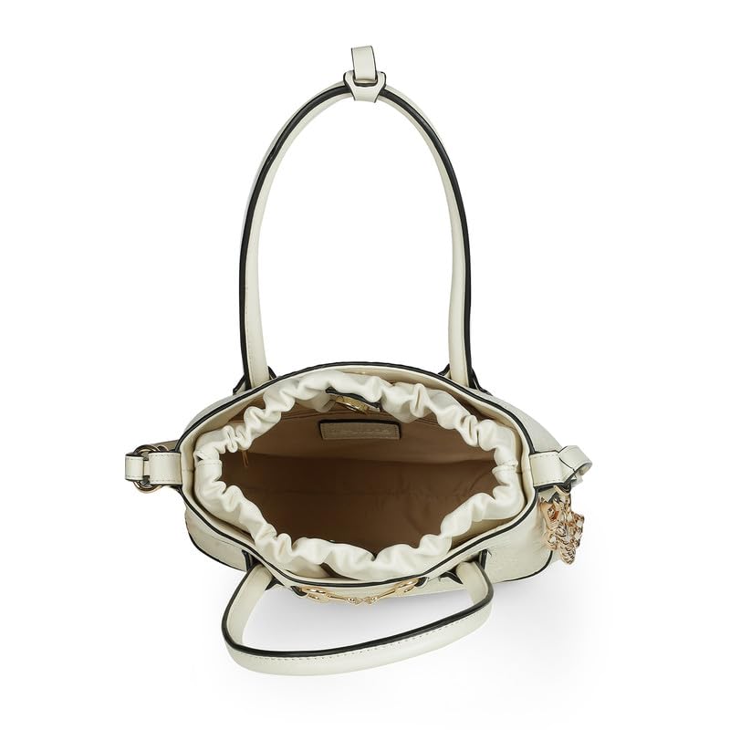 tresmode TALLIN Women's White Vegan Leather Handbag