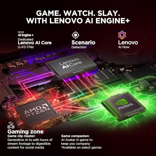Lenovo LOQ 2025 AMD Ryzen 7 250| NVIDIA RTX 5050 8GB (16GB RAM/1TB SSD/144Hz Refresh Rate/440 AI TOPS/15.6" (39.6cm)/Windows 11/Office 2024/3 Mon. Game Pass/Grey/2.4Kg), 83JG008KIN